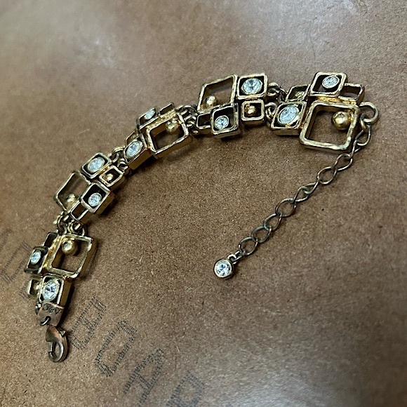 A&C Gold Tone Bracelet - Picture 3 of 5